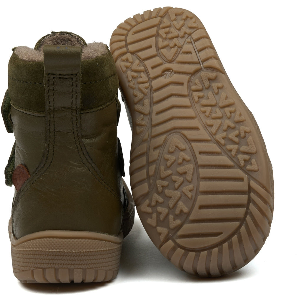 POM POM Sporty™ Velcro Boot TEX Støvler og gummistøvler Dark green