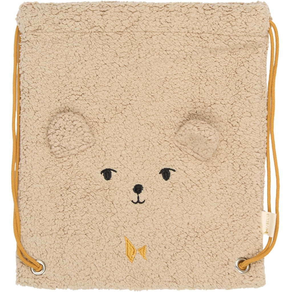 Fabelab String Bag - Bear Bags & Backpacks Oxford Tan