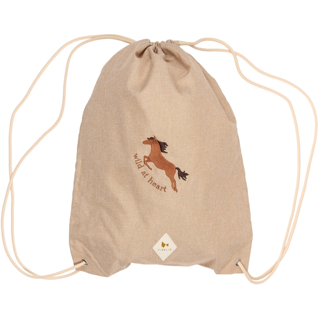 Fabelab String Bag - Wild at Heart Bags & Backpacks Caramel