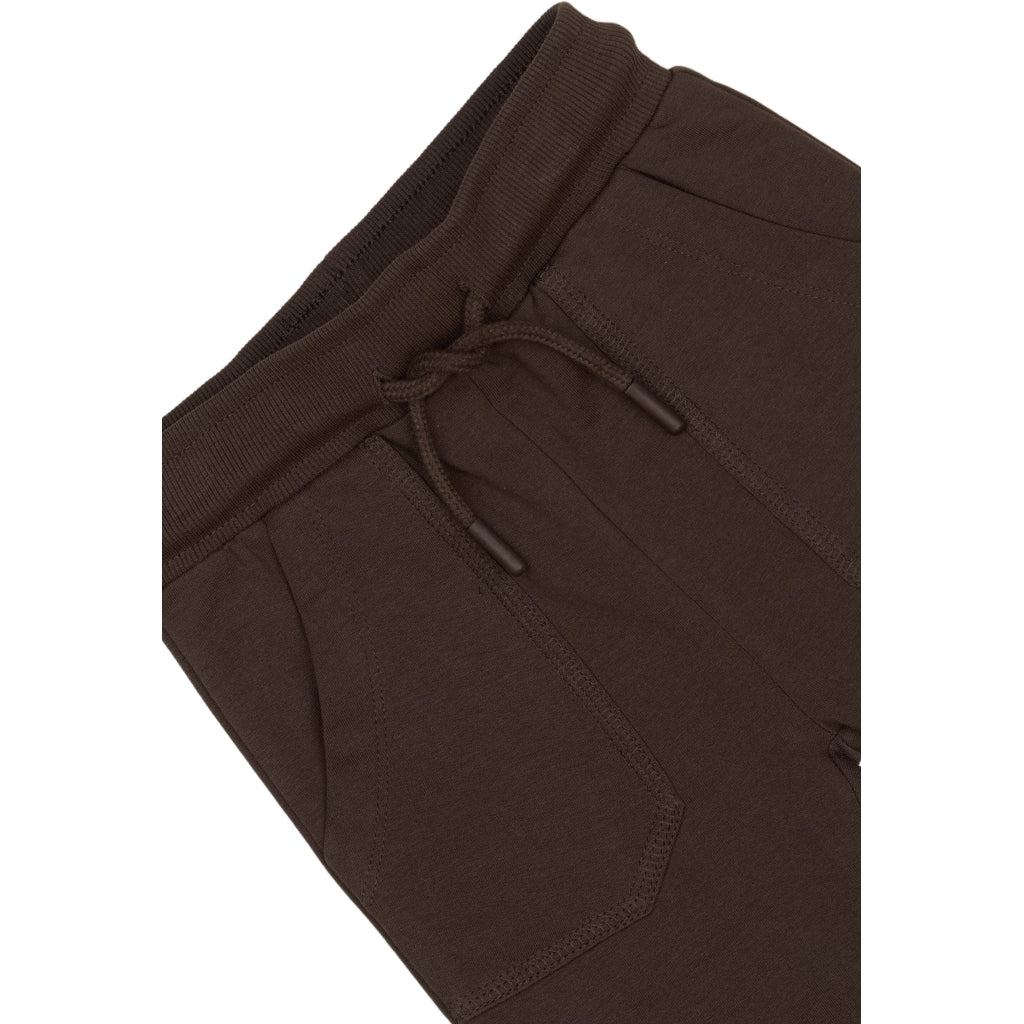 PETIT PIAO Sweat Pants Line Bukser Coffee Bean