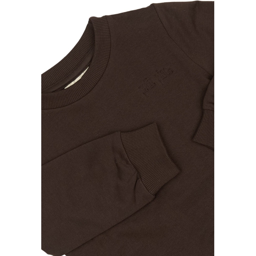 PETIT PIAO Sweat Shirt Motif Sweatshirt Coffee Bean