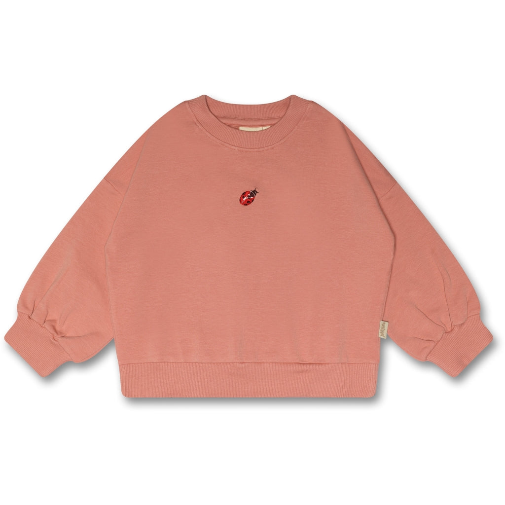 PETIT PIAO Sweat Shirt Motif Sweatshirt Sea Shell Pink