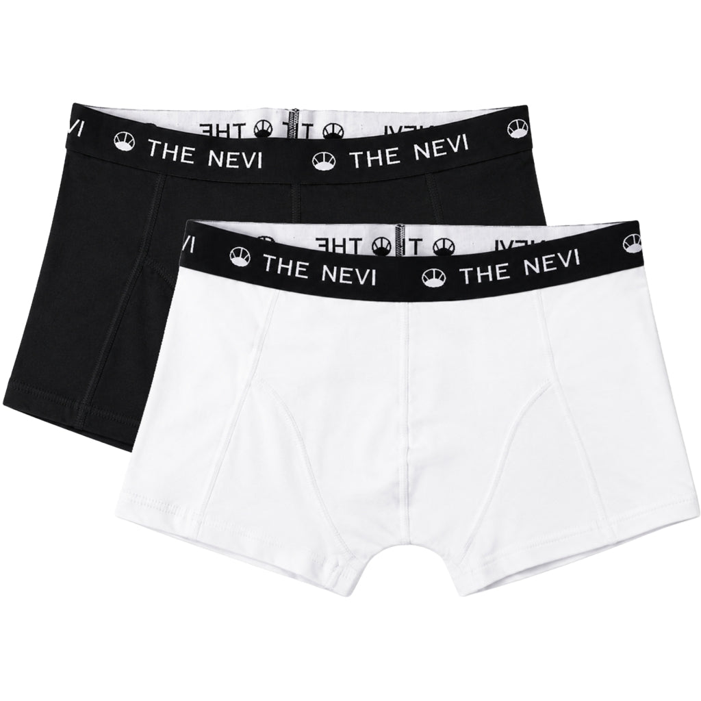 THE NEW TN2-Pak Boksershorts Undertøj Black/White