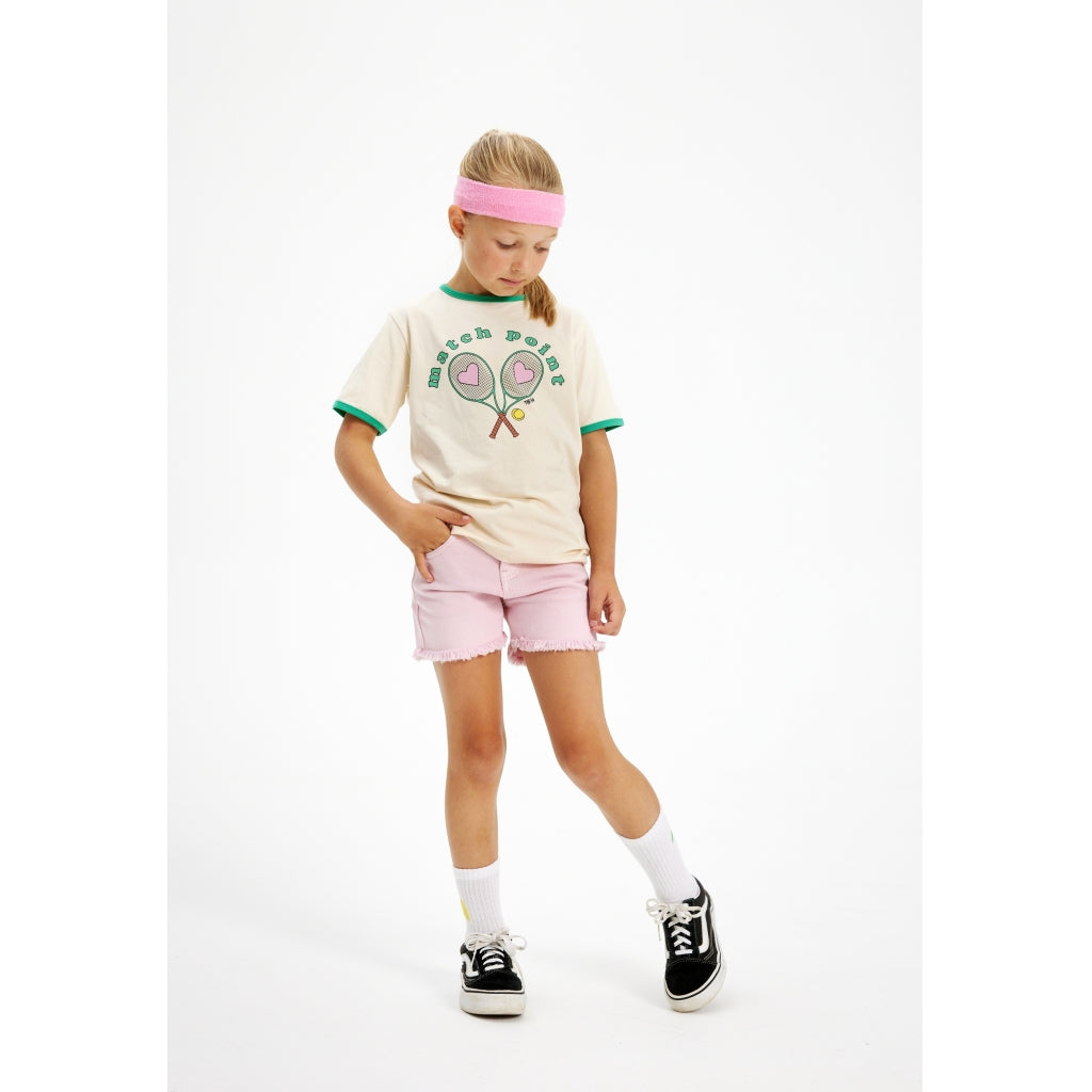 THE NEW TNAgnes Denim Shorts Shorts Pink Nectar