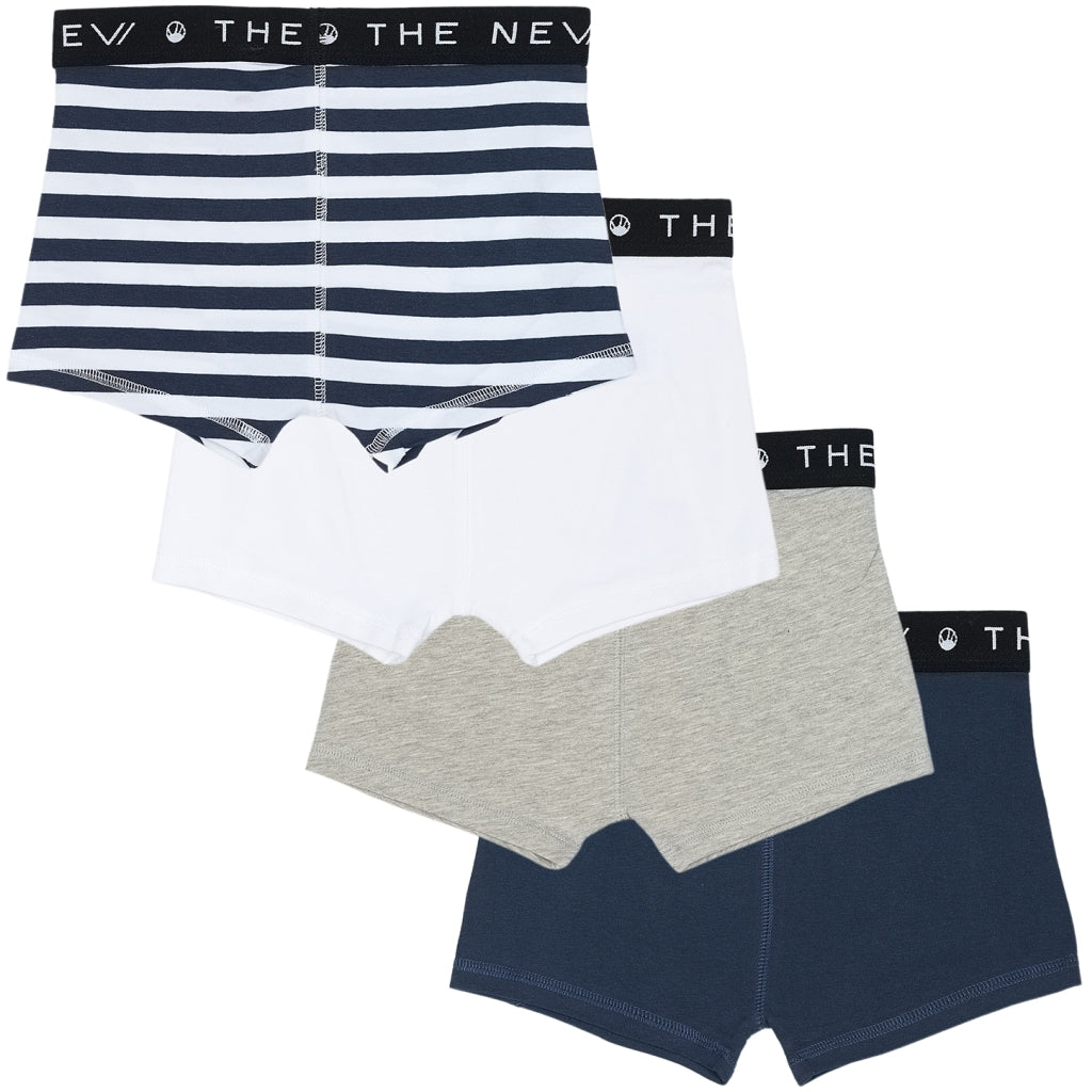 THE NEW TNBoys Basic Boksershorts Multi Pak Undertøj Multi Color Mood Indigo