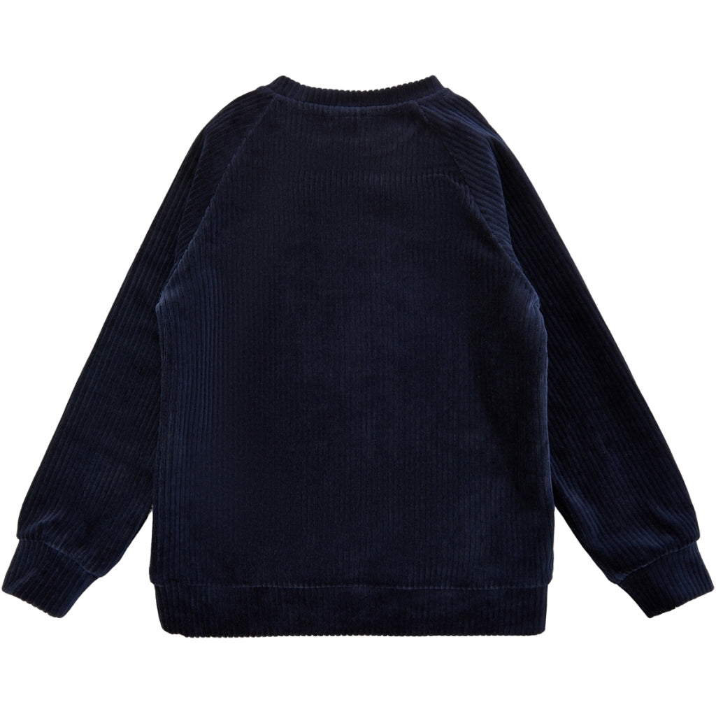 THE NEW TNDean Cord Sweatshirt Sweatshirt Navy Blazer