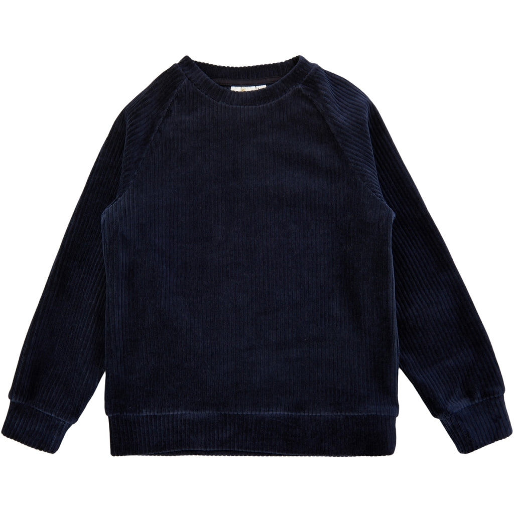 THE NEW TNDean Cord Sweatshirt Sweatshirt Navy Blazer