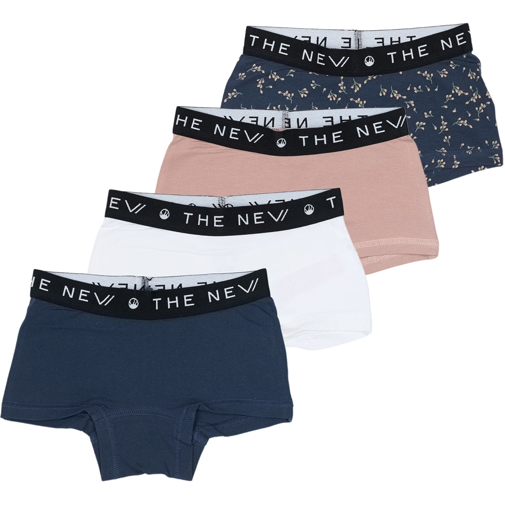 THE NEW TNGirls Basic Hipster Multi Pak Undertøj Multi Color Mood Indigo