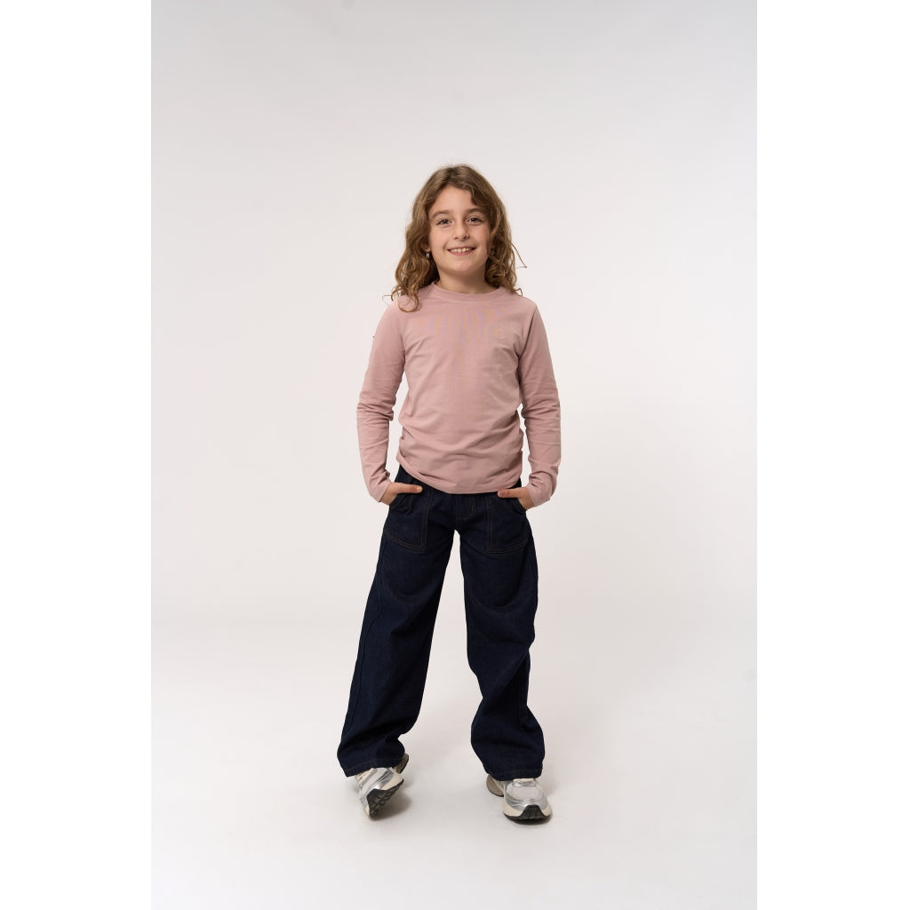 THE NEW TNGirls Basic Langærmet Bluse Multi Pak Langærmet bluse Multi Color Mood Indigo