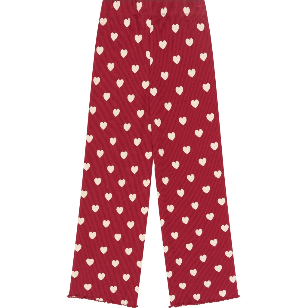 THE NEW TNHoliday Red Heart Rib Nattøj Nattøj Rio Red AOP TN
