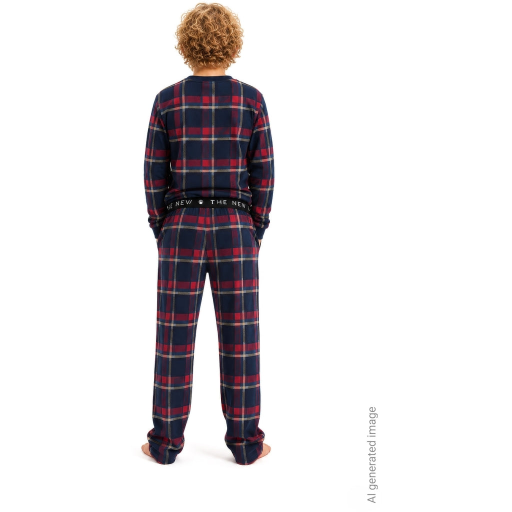 THE NEW TNHoliday Tartan Nattøj Nattøj Navy Blazer Check