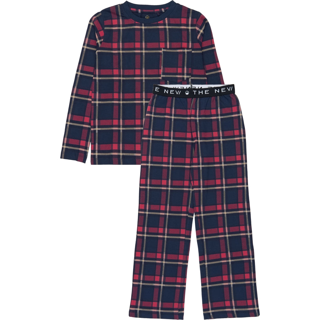THE NEW TNHoliday Tartan Nattøj Nattøj Navy Blazer Check