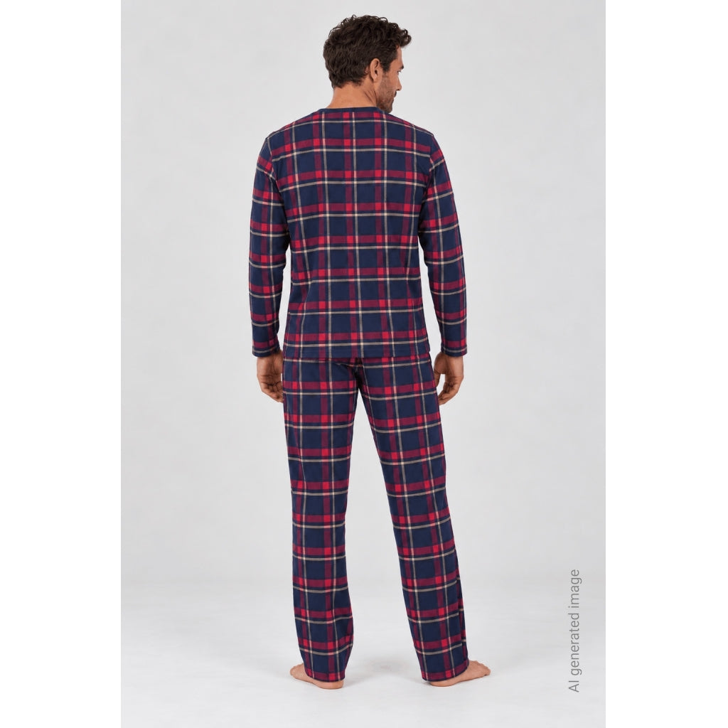 THE NEW TNHoliday Tartan Voksen Nattøj Nattøj Navy Blazer Check