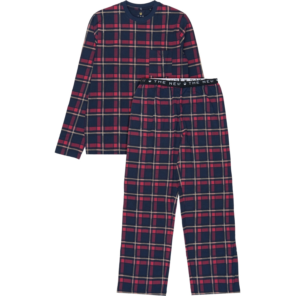 THE NEW TNHoliday Tartan Voksen Nattøj Nattøj Navy Blazer Check