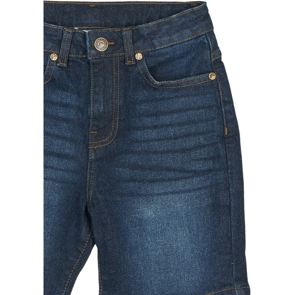 THE NEW TNJosh Tapered Fit Denim Shorts Shorts DARK BLUE DENIM