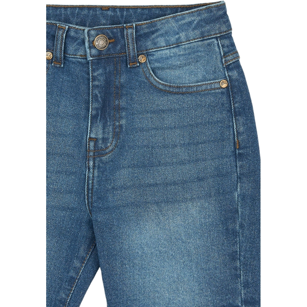 THE NEW TNJosh Tapered Fit Denim Shorts Shorts Medium Blue Denim