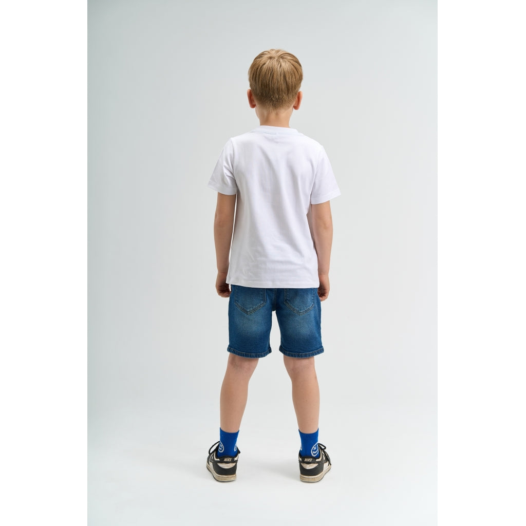 THE NEW TNJosh Tapered Fit Denim Shorts Shorts Medium Blue Denim