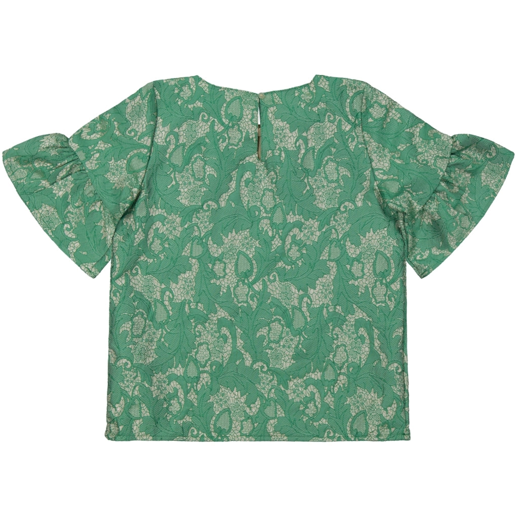 THE NEW TNKira Kortærmet Top T-shirt Holly Green