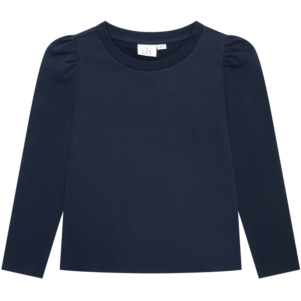 THE NEW TNLaria Langærmet Sweatshirt Sweatshirt Navy Blazer