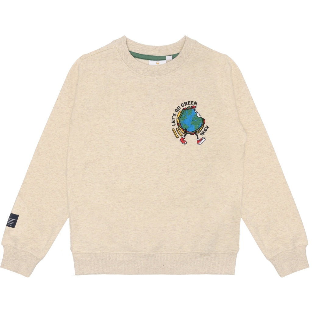 THE NEW TNLeonel Sweatshirt Sweatshirt Oatmeal Melange