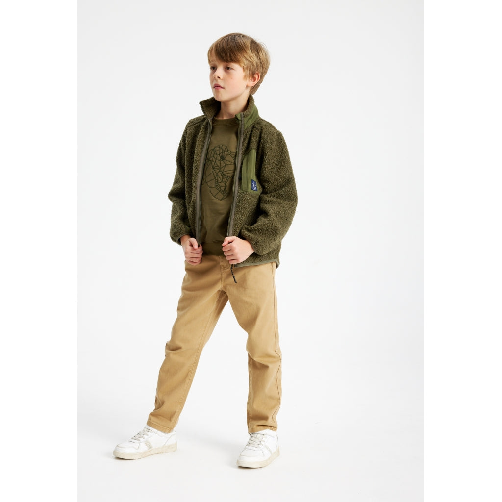 THE NEW TNLeopold Teddy Jacket Jakker Ivy Green