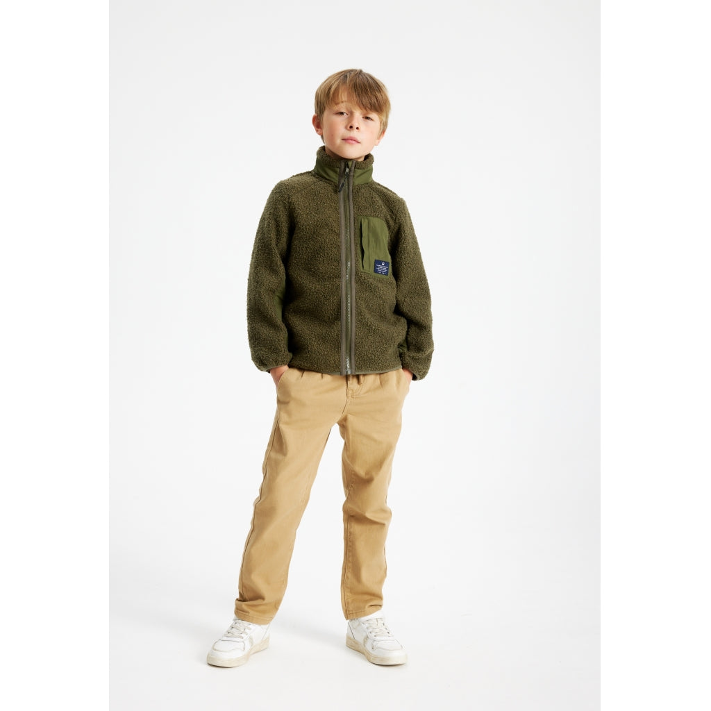 THE NEW TNLeopold Teddy Jacket Jakker Ivy Green