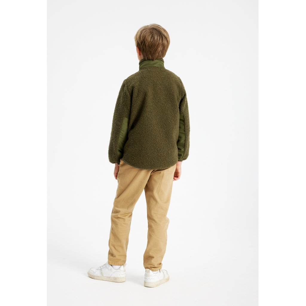 THE NEW TNLeopold Teddy Jacket Jakker Ivy Green