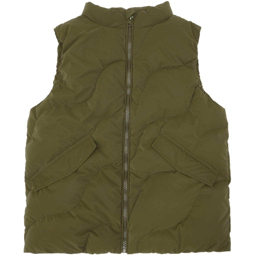 THE NEW TNLester Unisex Waistcoat Jakker Ivy Green