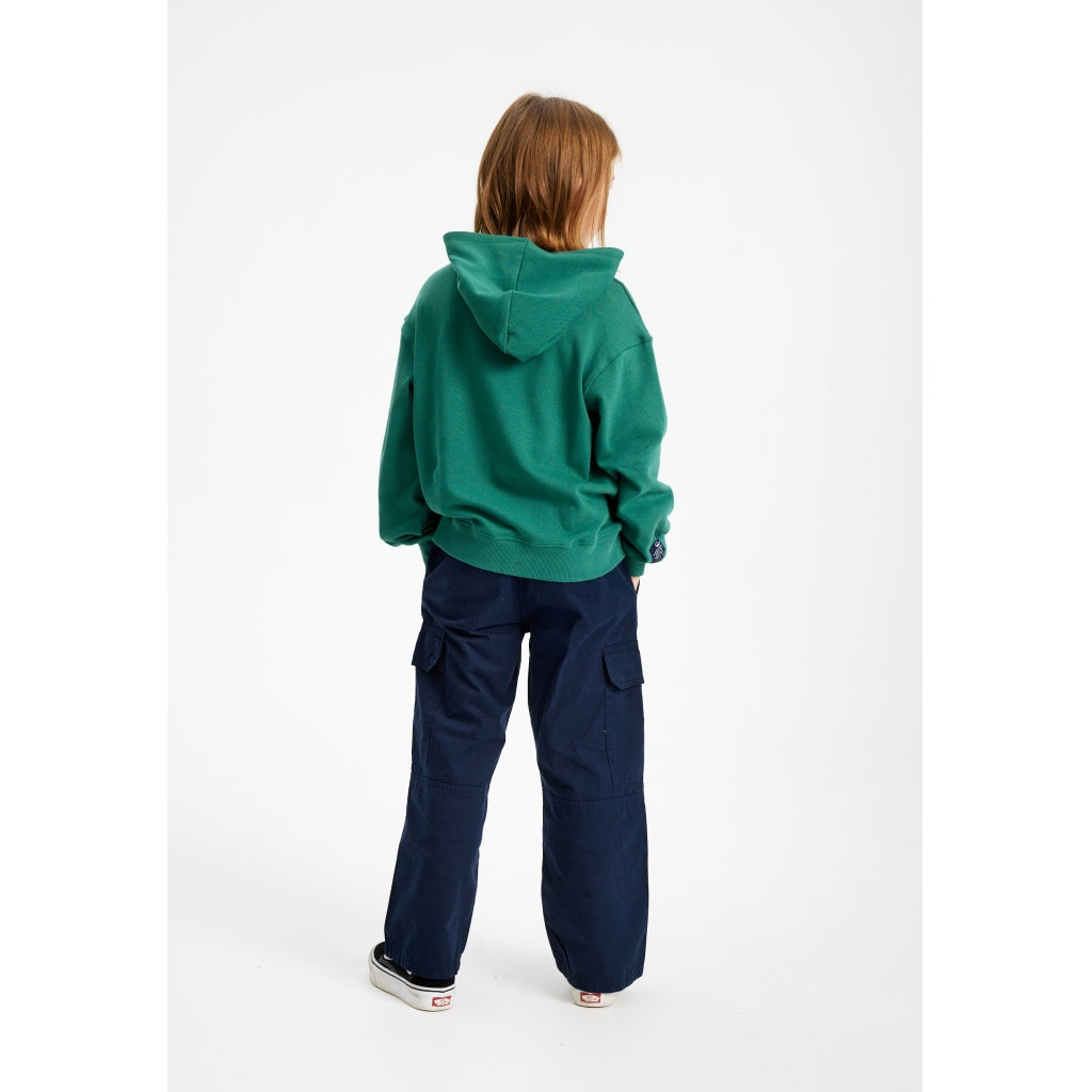 THE NEW TNLingo Oversize Hættetrøje Sweatshirt Foliage Green