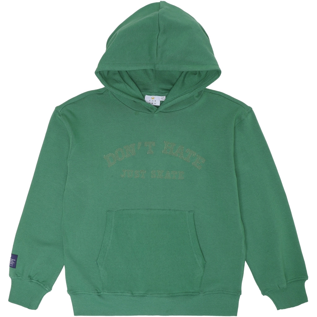 THE NEW TNLingo Oversize Hættetrøje Sweatshirt Foliage Green