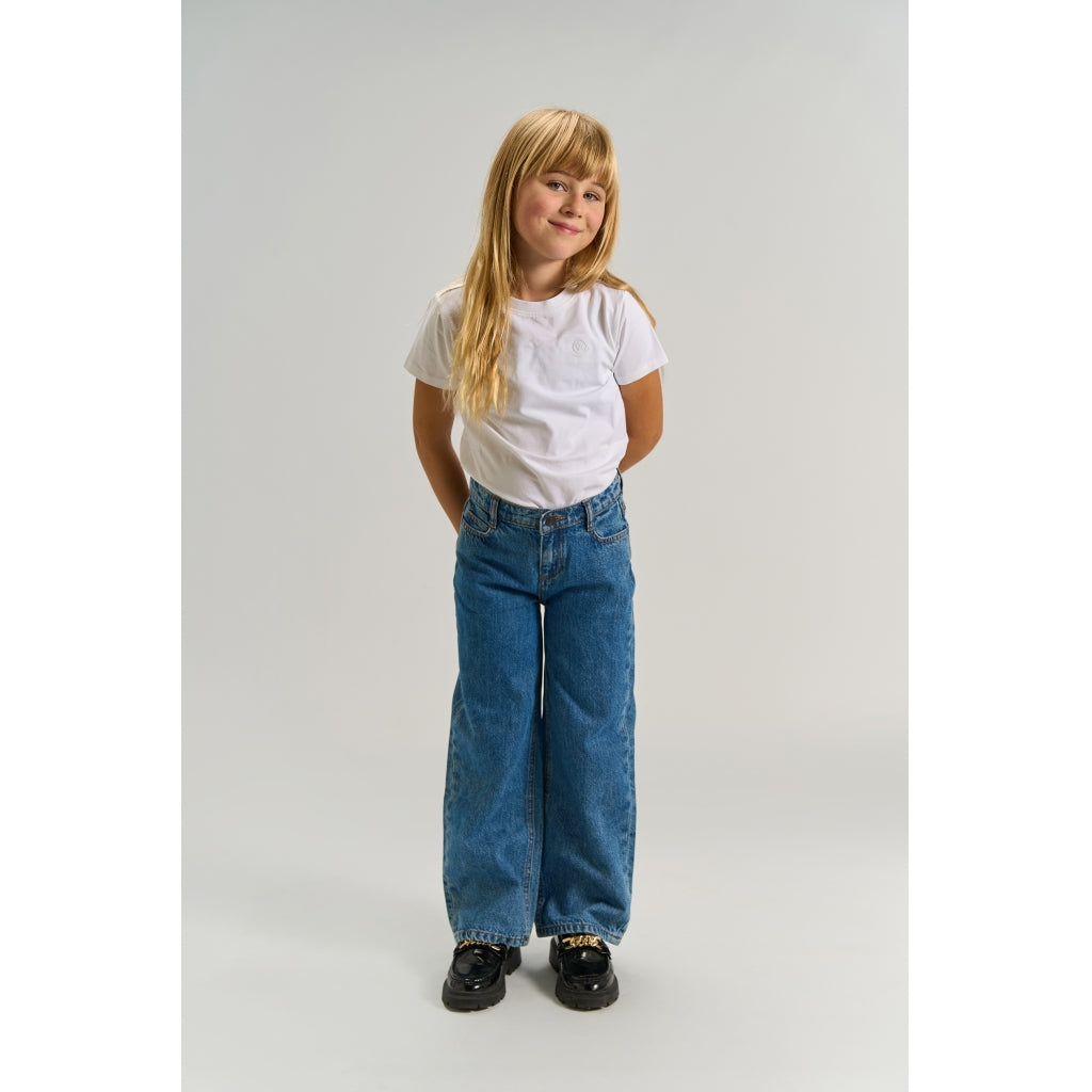 THE NEW TNLissabon Wide Fit Jeans Jeans Medium Blue Denim