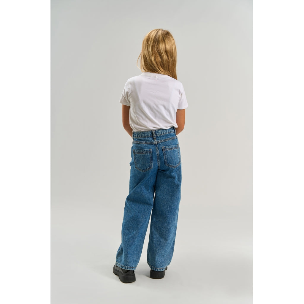 THE NEW TNLissabon Wide Fit Jeans Jeans Medium Blue Denim