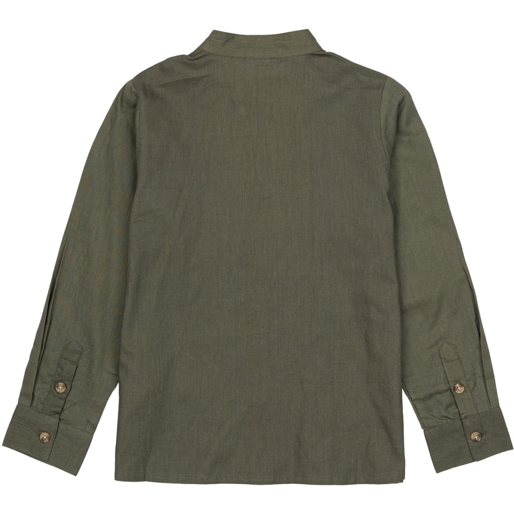 THE NEW TNMark Langærmet Shirt Skjorter Ivy Green