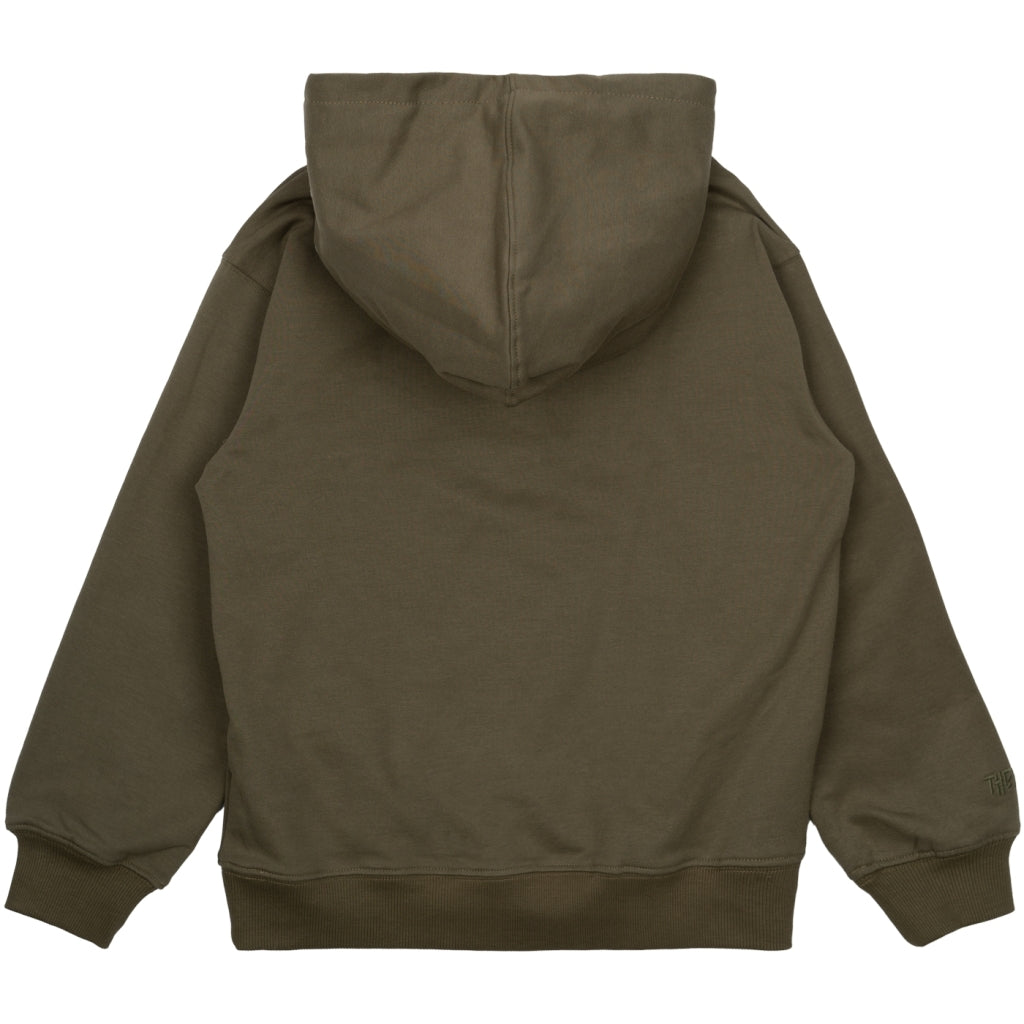 THE NEW TNMaverick Oversize Hættetrøje Sweatshirt Ivy Green