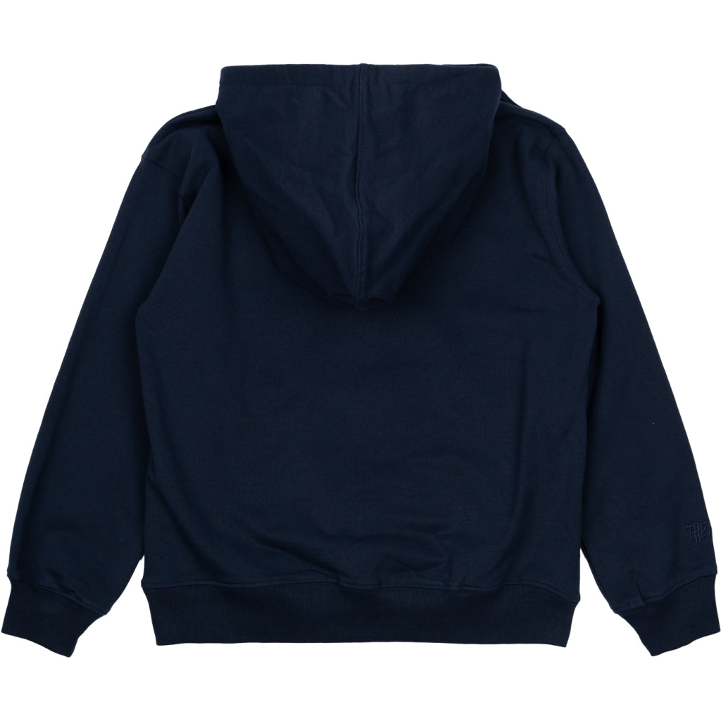 THE NEW TNMaverick Oversize Hættetrøje Sweatshirt Navy Blazer