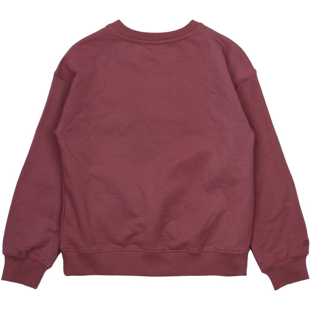 THE NEW TNMelanie Oversize Sweatshirt Sweatshirt Crushed Berry