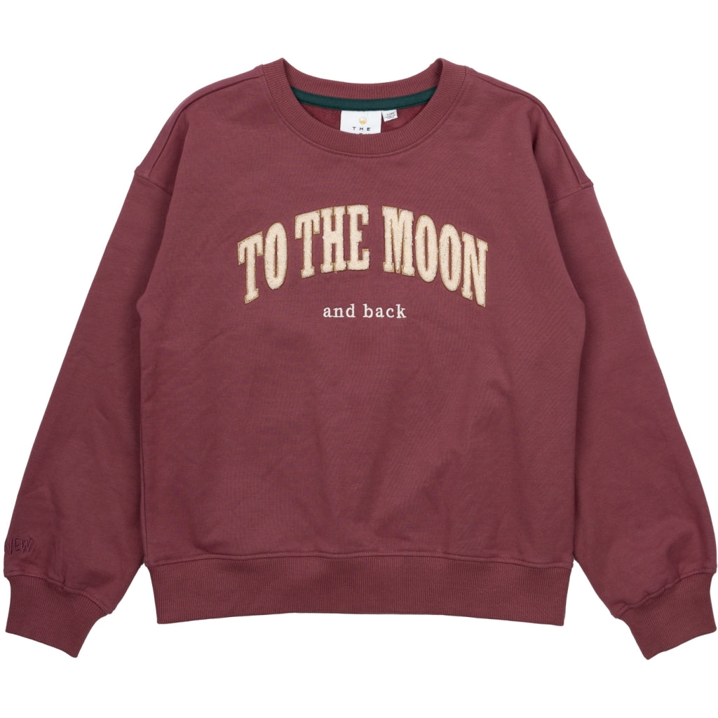 THE NEW TNMelanie Oversize Sweatshirt Sweatshirt Crushed Berry