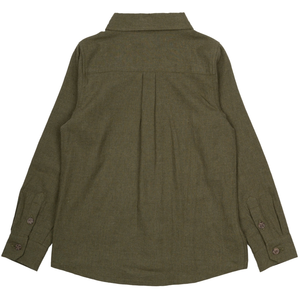 THE NEW TNMick Langærmet Shirt Skjorter Ivy Green Melange