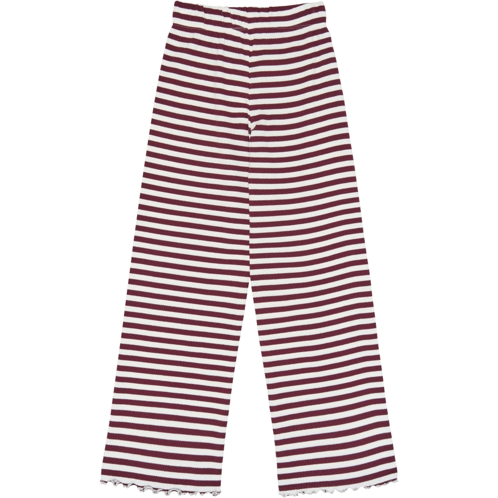 THE NEW TNMoore Wide Rib Bukser Bukser Gardenia Striped