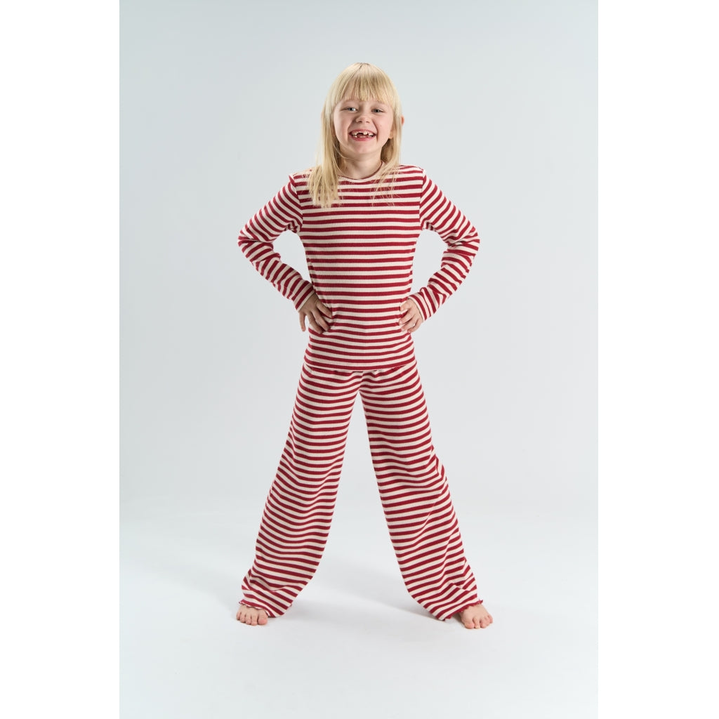 THE NEW TNMoore Wide Rib Bukser Bukser Rio Red Striped TN