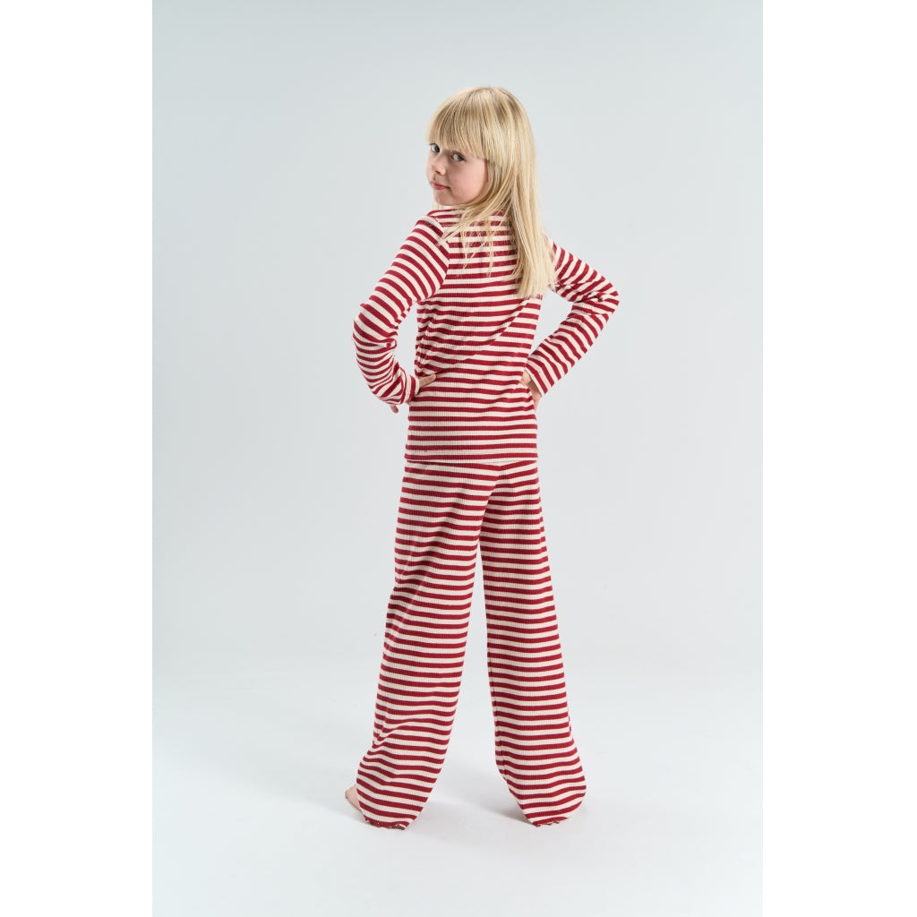THE NEW TNMoore Wide Rib Bukser Bukser Rio Red Striped TN
