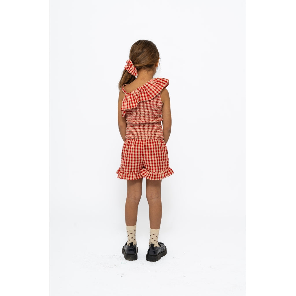 THE NEW TNNally Shorts Shorts Poppy Red Check