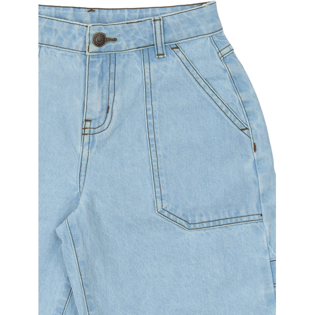 THE NEW TNNavid Skate Shorts Shorts Light blue denim