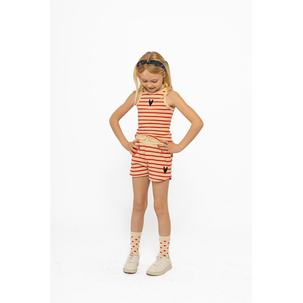 THE NEW TNNil Shorts Shorts Poppy Red Striped