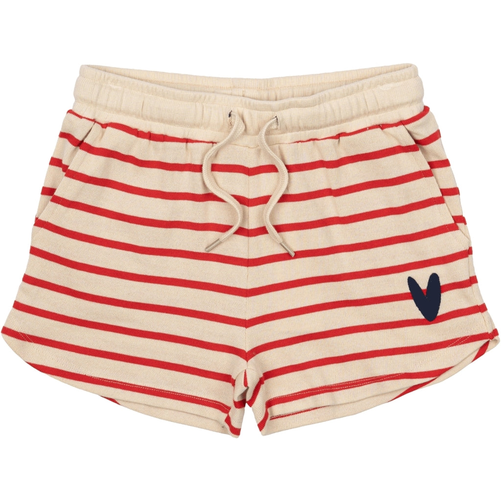 THE NEW TNNil Shorts Shorts Poppy Red Striped