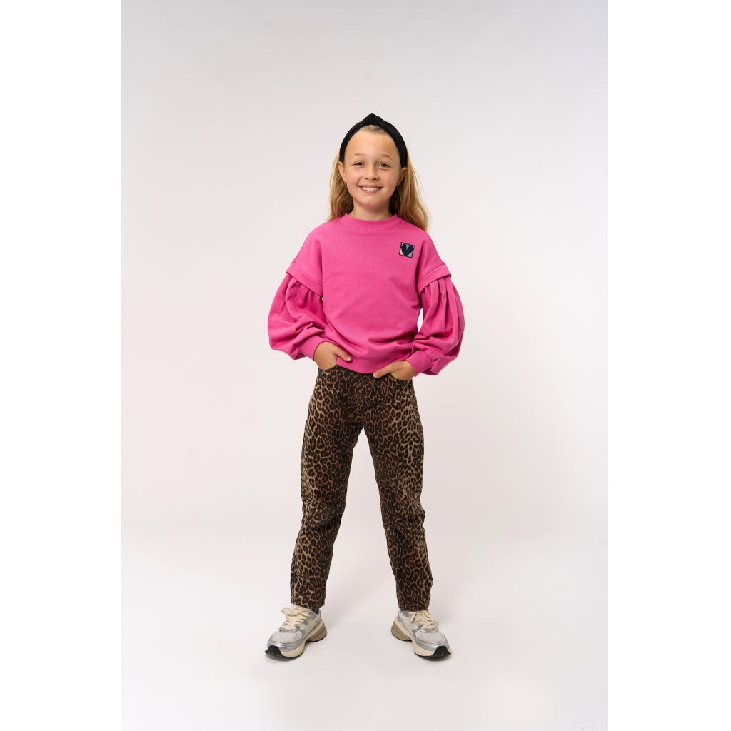 THE NEW TNPanya Mom Fit Jeans Jeans Feather Gray AOP