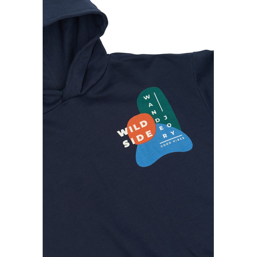 THE NEW TNParvelo Oversize Hættetrøje Sweatshirt Navy Blazer