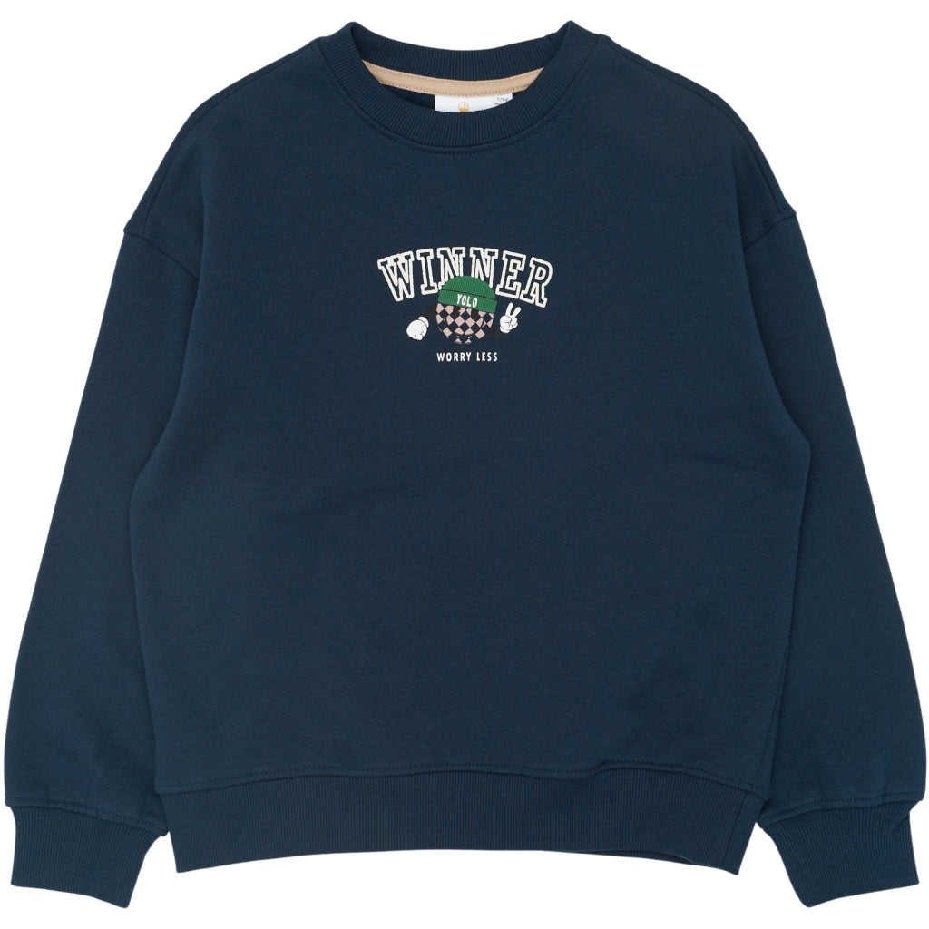 THE NEW TNPaul Oversize Sweatshirt Sweatshirt Navy Blazer