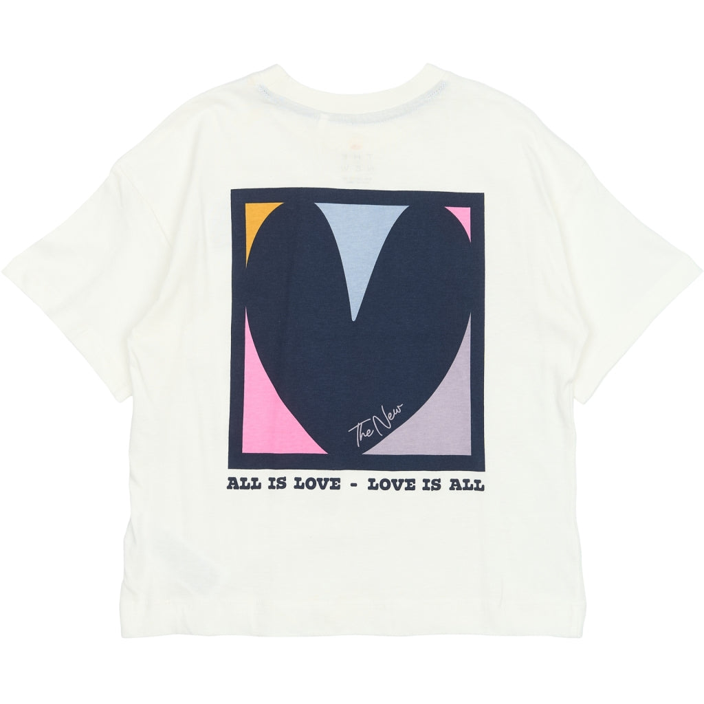THE NEW TNPerley Oversize T-shirt T-shirt Cloud Dancer