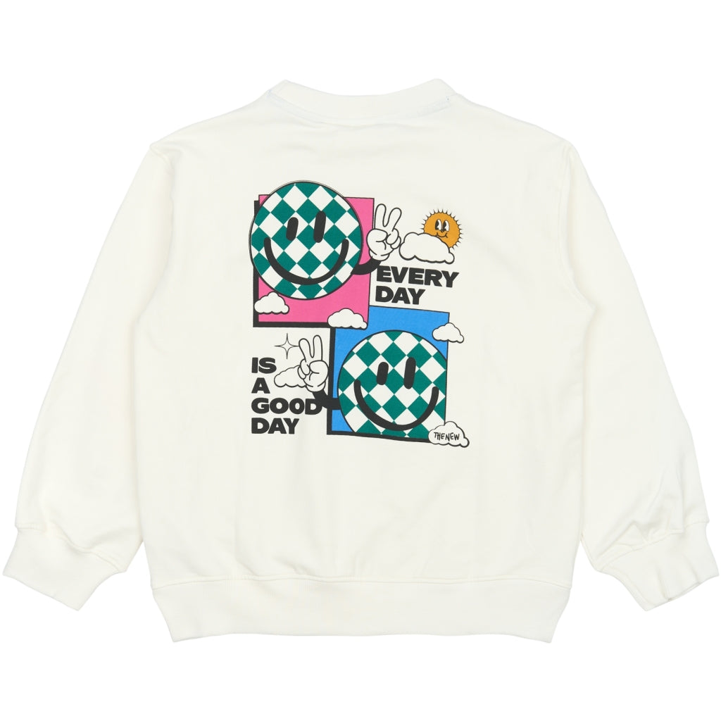THE NEW TNPhillip Sweatshirt Sweatshirt Cloud dancer